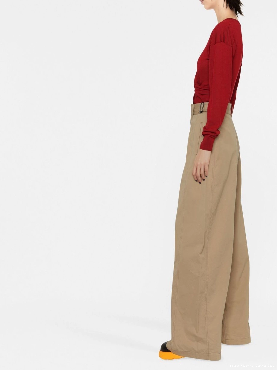 Affordable Stella Women wool top twist-detail McCartney 0424